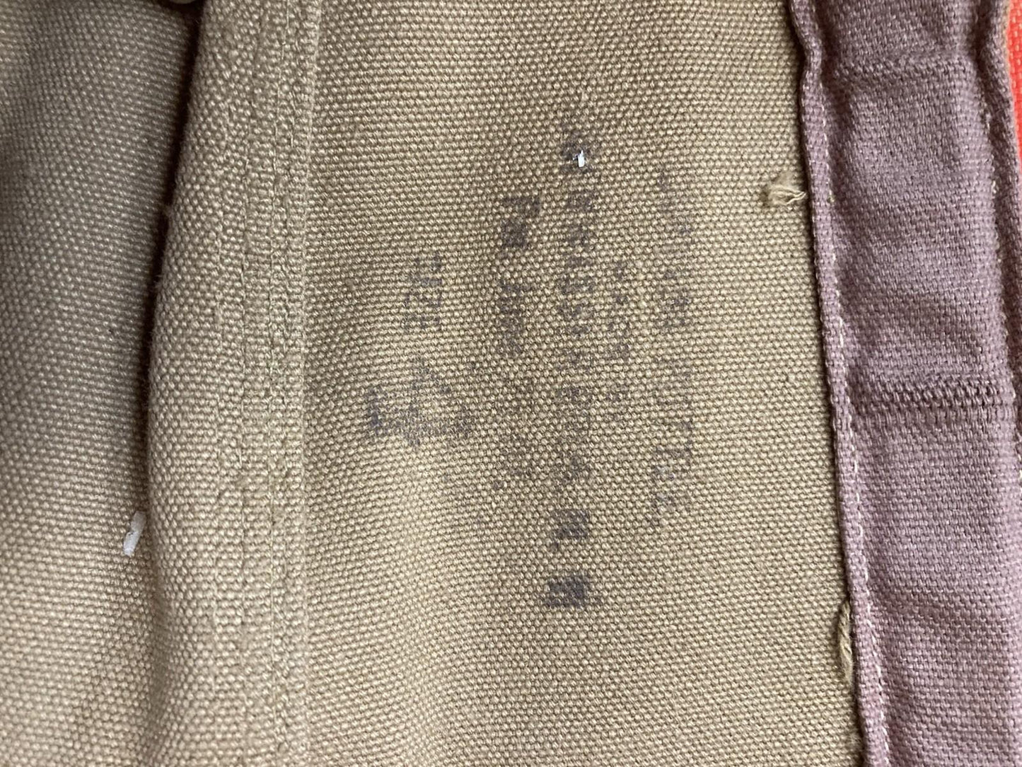 WWI surplus M1908 Field Legging in canvas with puttee, size 4, by Centex Military Gear, shown in the image.