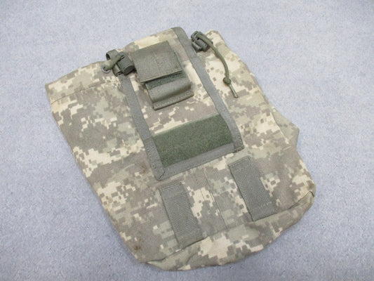 Blackhawk dump pouch by Centex Military Gear, UCP camouflage, belt-mounted tactical roll-up mag pouch for quick magazine access.