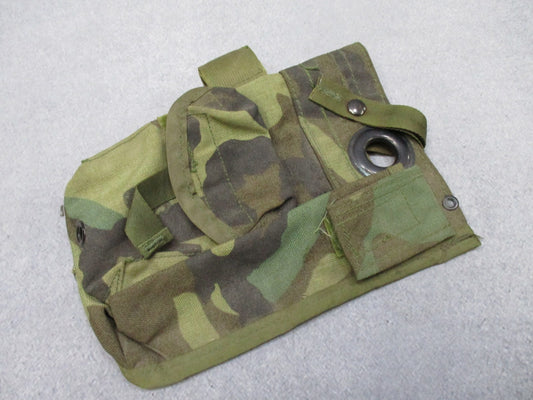 Woodland camouflage USGI radio pouch for AN/PRC-68 radios with ALICE clips, military army tactical gear by Centex Military Gear