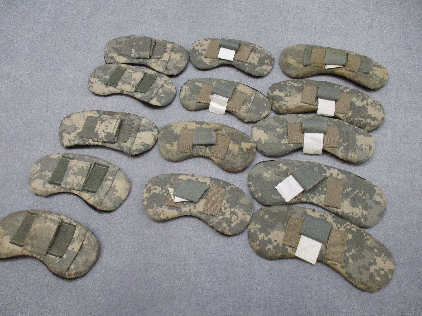 Crye Precision NAPE pads for ACH helmets with inserts, size S/M L/XL, in USGI Army Digital camouflage, by Centex Military Gear.