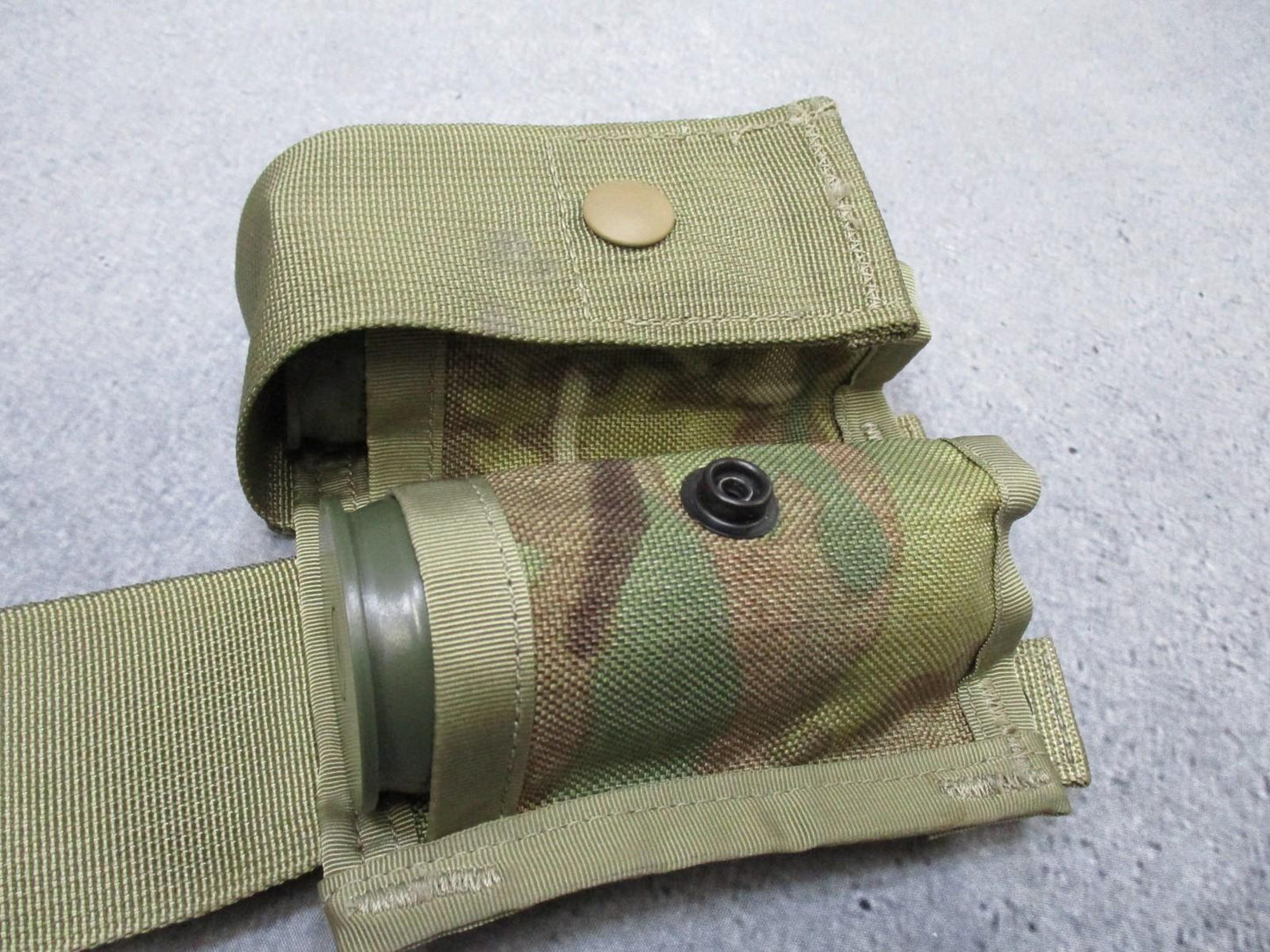 USGI MOLLE II 40mm grenade pouch set in Multicam, includes one double and two single pouches by Centex Military Gear