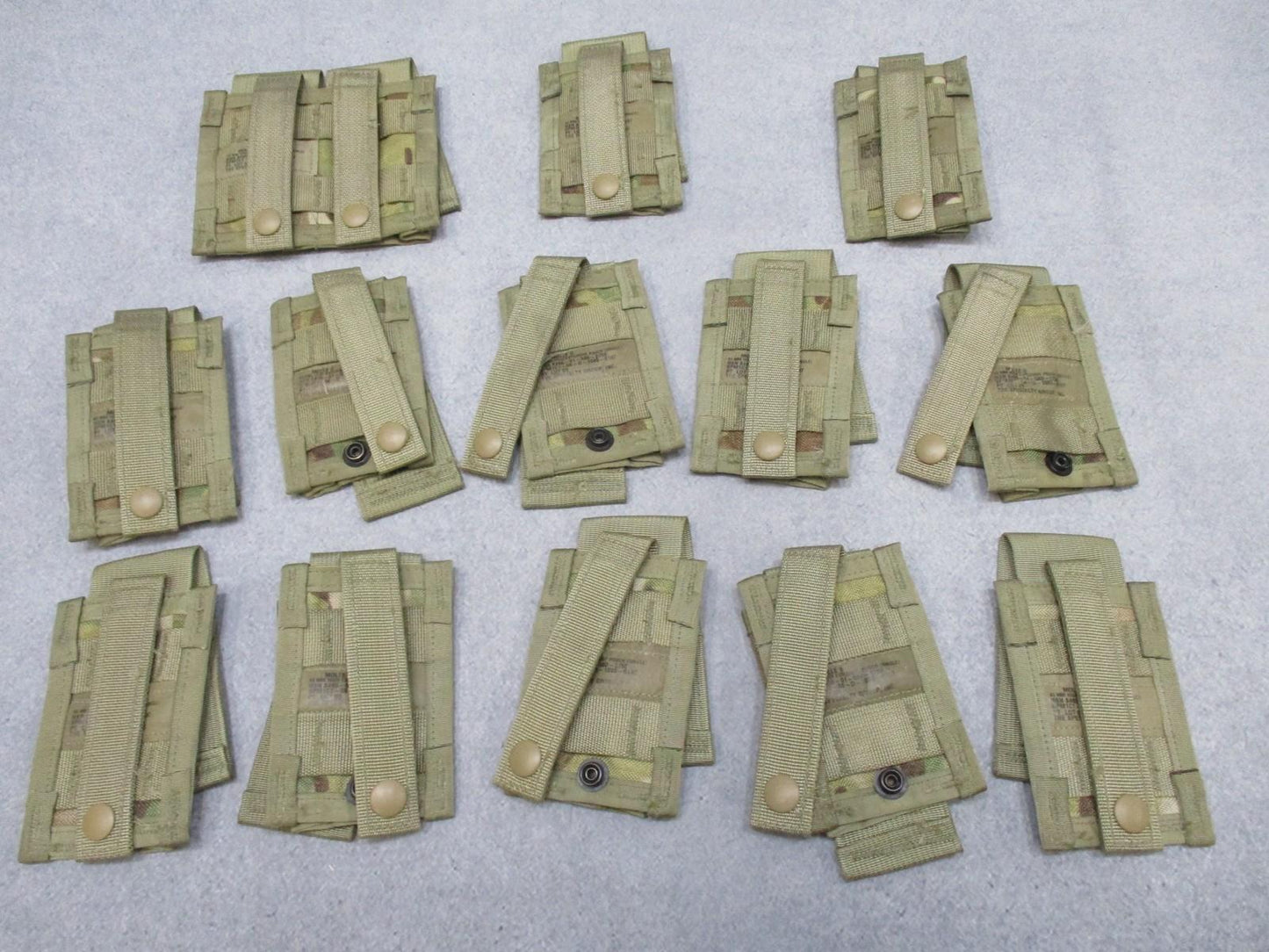 Centex Military Gear MOLLE II 40mm High Explosive Pouch in Multicam, single or double tactical grenade pouch with MOLLE attachment.