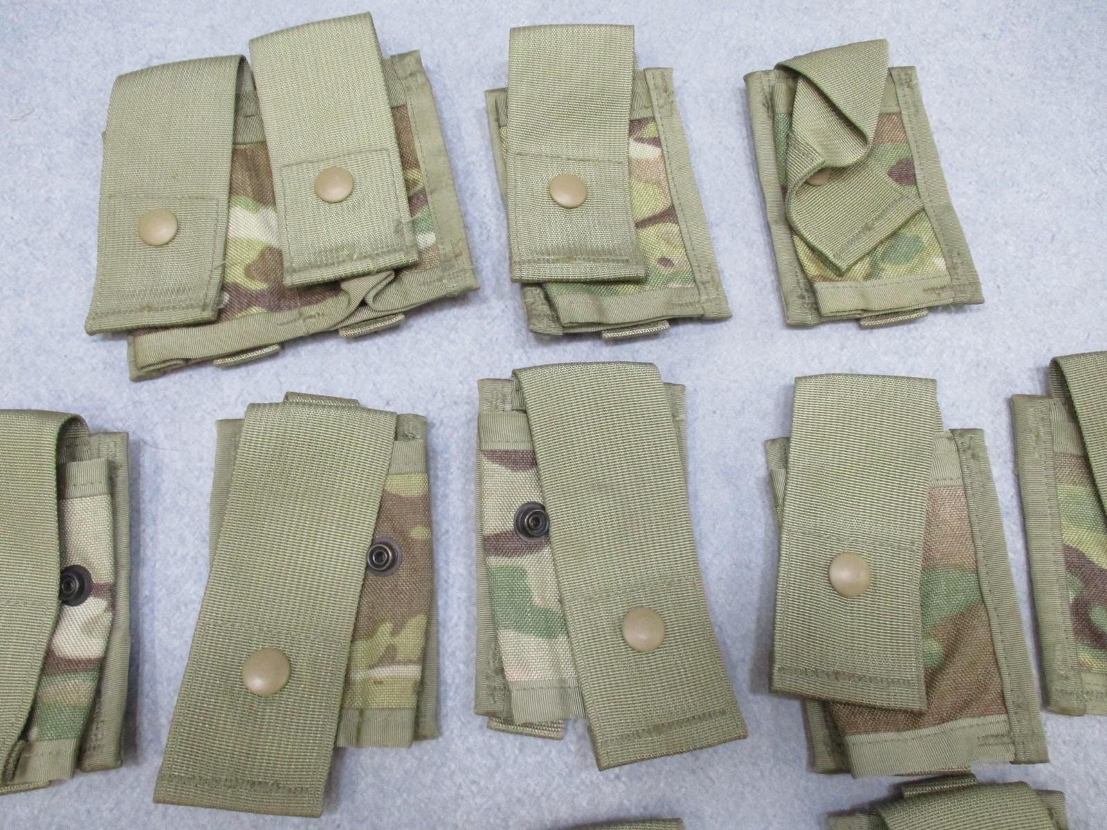 Centex Military Gear MOLLE II 40mm high explosive pouch in Multicam, single and double tactical gear storage, durable and compact