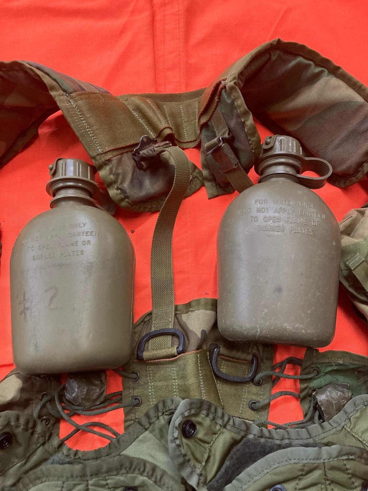 Centex Military Gear LBV 88 tactical vest with load-bearing design in M81 Woodland camouflage, featuring multiple pouches and adjustable straps.