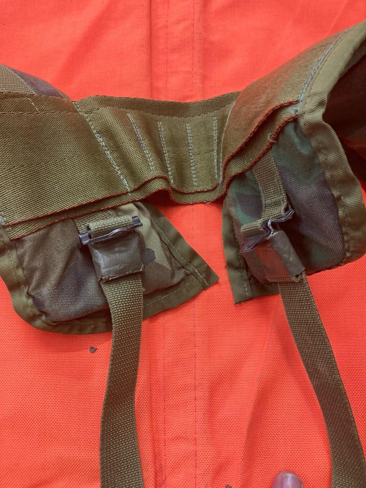 Centex Military Gear LBV 88 tactical vest with load-bearing pouches in M81 Woodland camouflage for combat and outdoor activities.