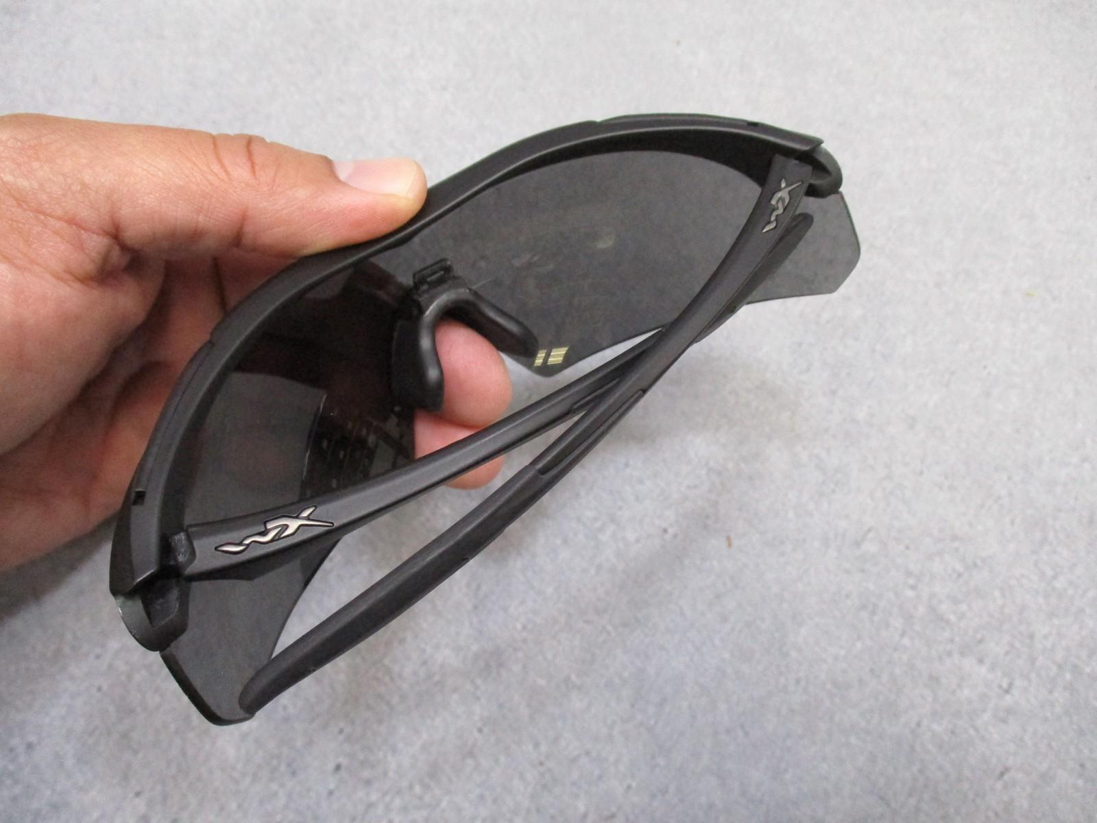 Centex Military Gear Wiley X Vapor sunglasses with interchangeable lenses and case, showing the stylish eyewear and accessories.