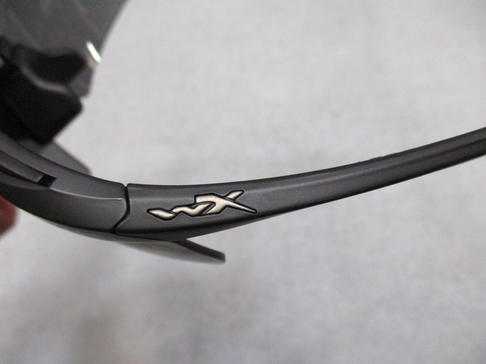 Wiley X Vapor sunglasses with interchangeable lenses and case, featuring durable frame and protective Z87+ safety certification.