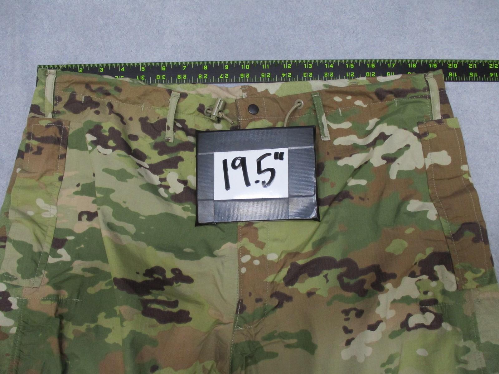 Centex Military Gear USGI Level 6 Gore Tex Multicam OCP waterproof trousers with adjustable fit, 39x30 size, no tags visible.