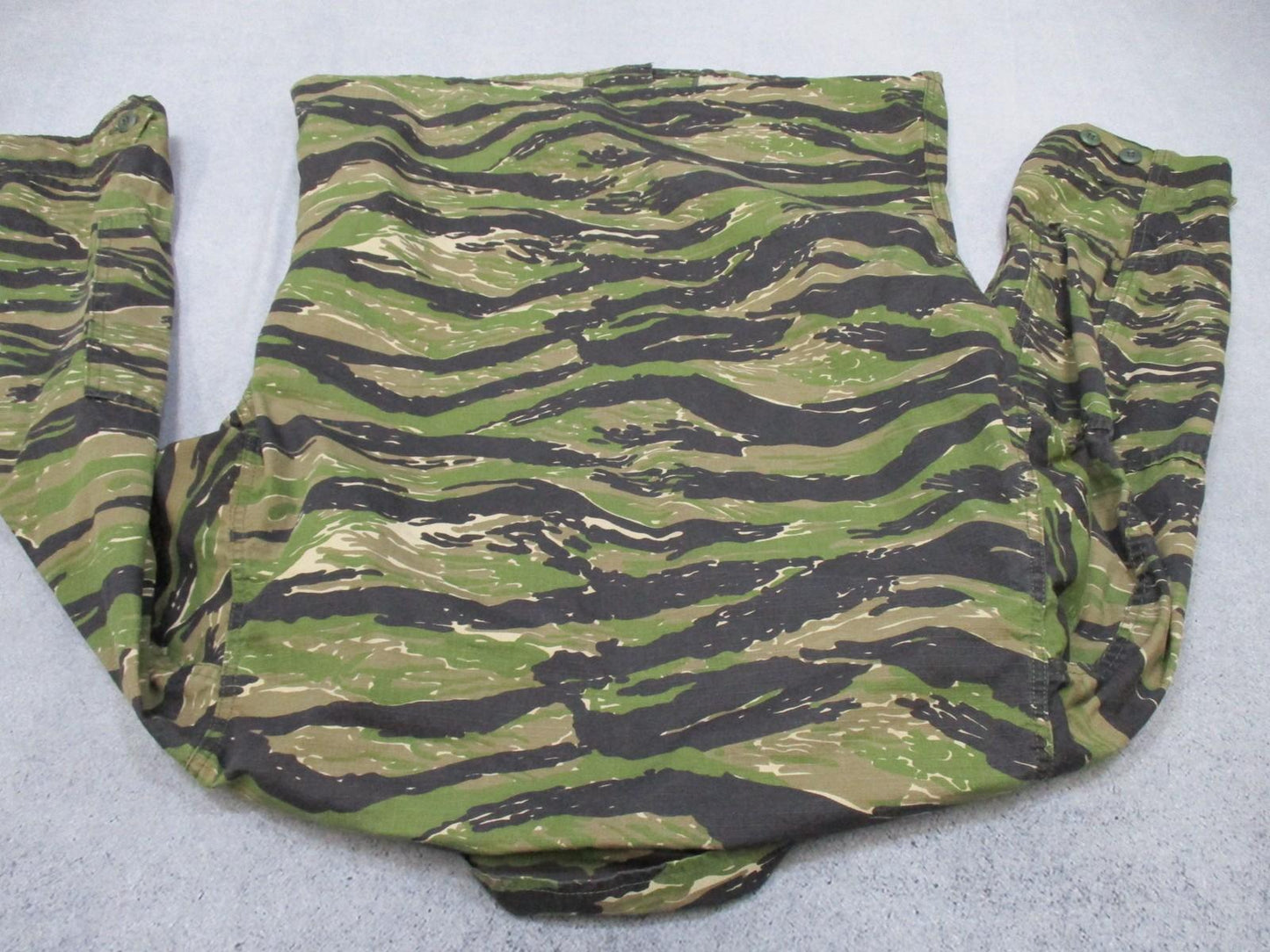 Propper Tiger Stripe BDU Jacket Medium Regular M R Ripstop Military Combat Shirt