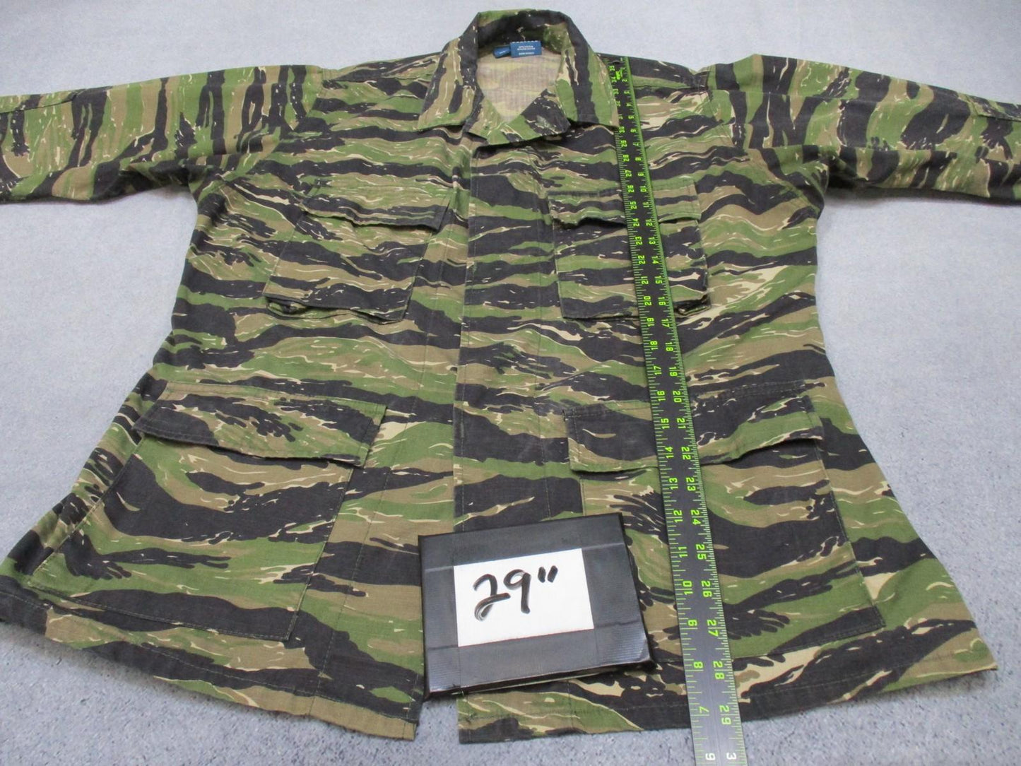 Propper Tiger Stripe BDU Jacket Medium Regular M R Ripstop Military Combat Shirt