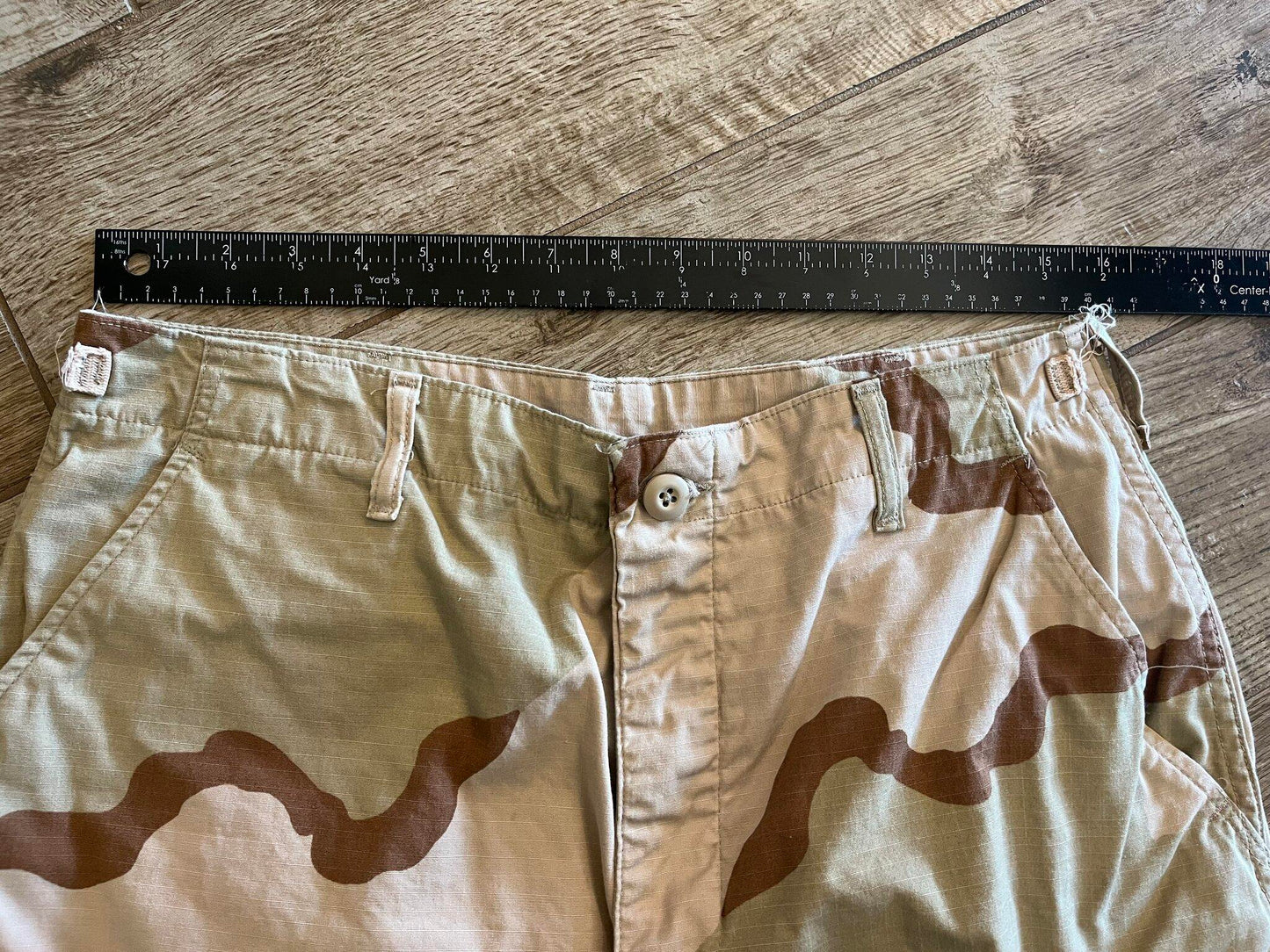 Propper DCU Desert Camo Combat Cargo Pants Medium Regular 50% Nylon 50% Cotton