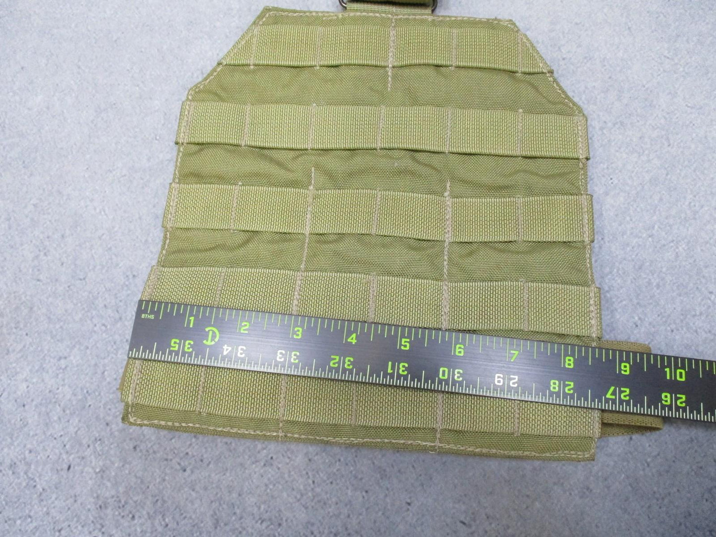 ITW Nexus MOLLE Tactical Pouch Drop Leg Panel Tan Buckle Strap Platform Khaki