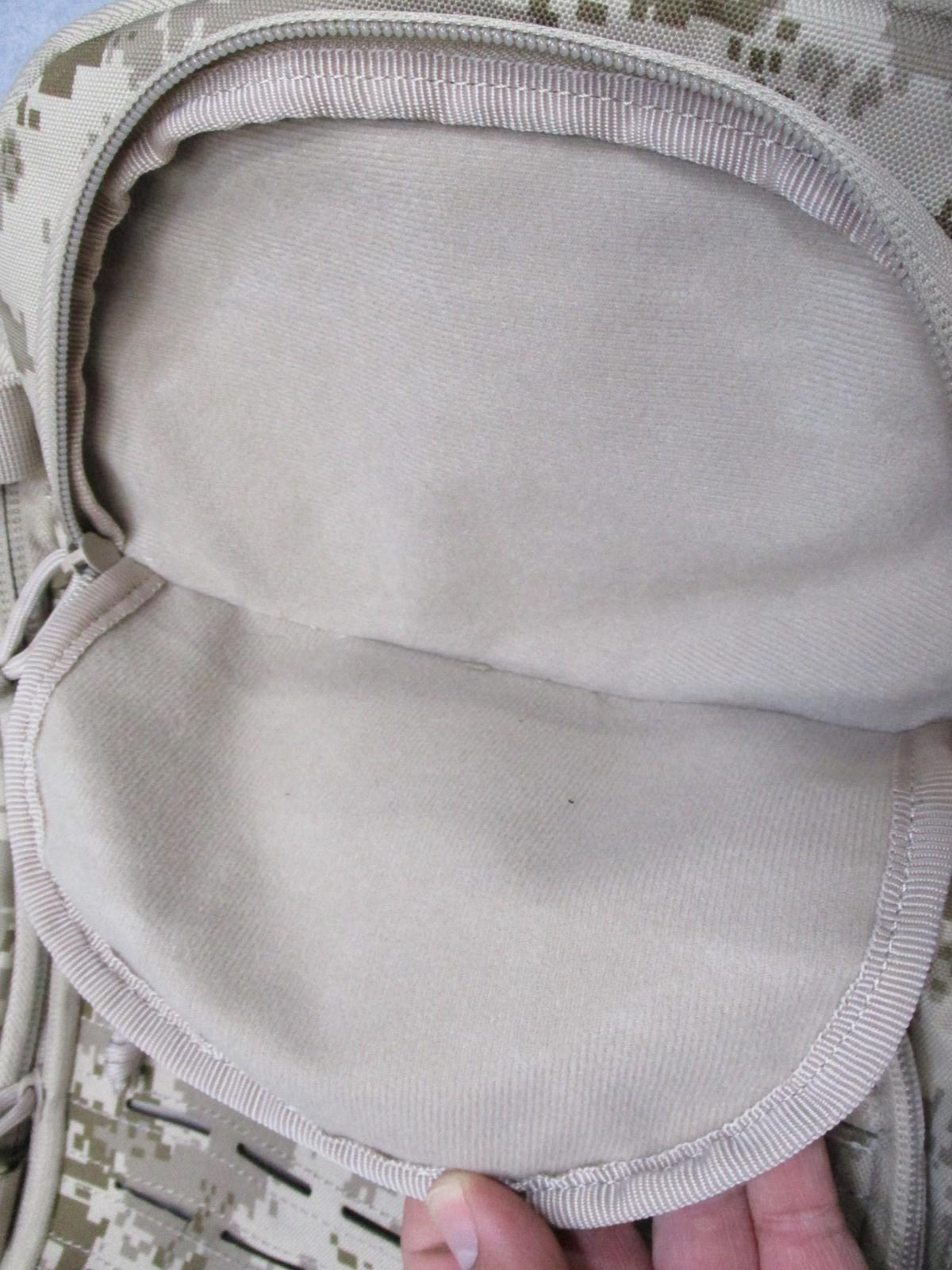 Highland Tactical Assault Backpack Desert Digital Camo MOLLE System Used