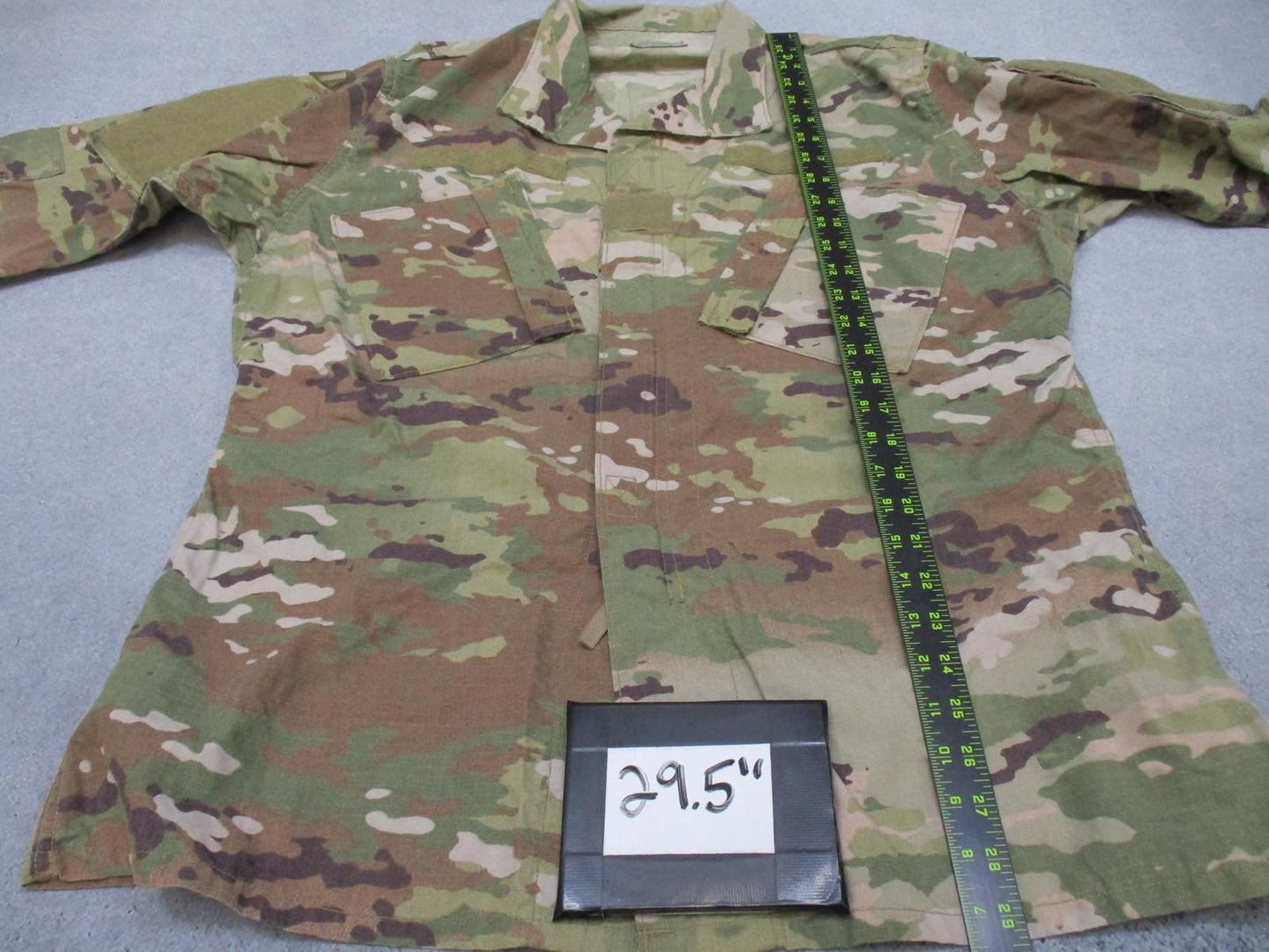 U.S. ARMY ACU Jacket Medium-Long OCP Camo Flame Resistant Combat Uniform Coat