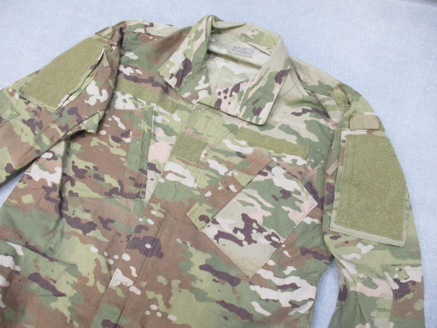 U.S. ARMY ACU Jacket Medium-Long OCP Camo Flame Resistant Combat Uniform Coat