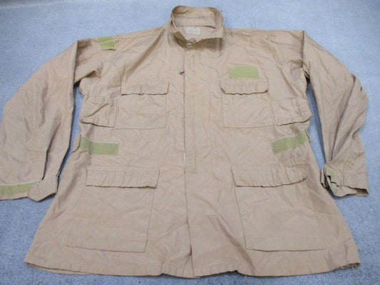 US Army Aircrew Coat Large Regular Tan FR Aramid Jacket Combat Uniform