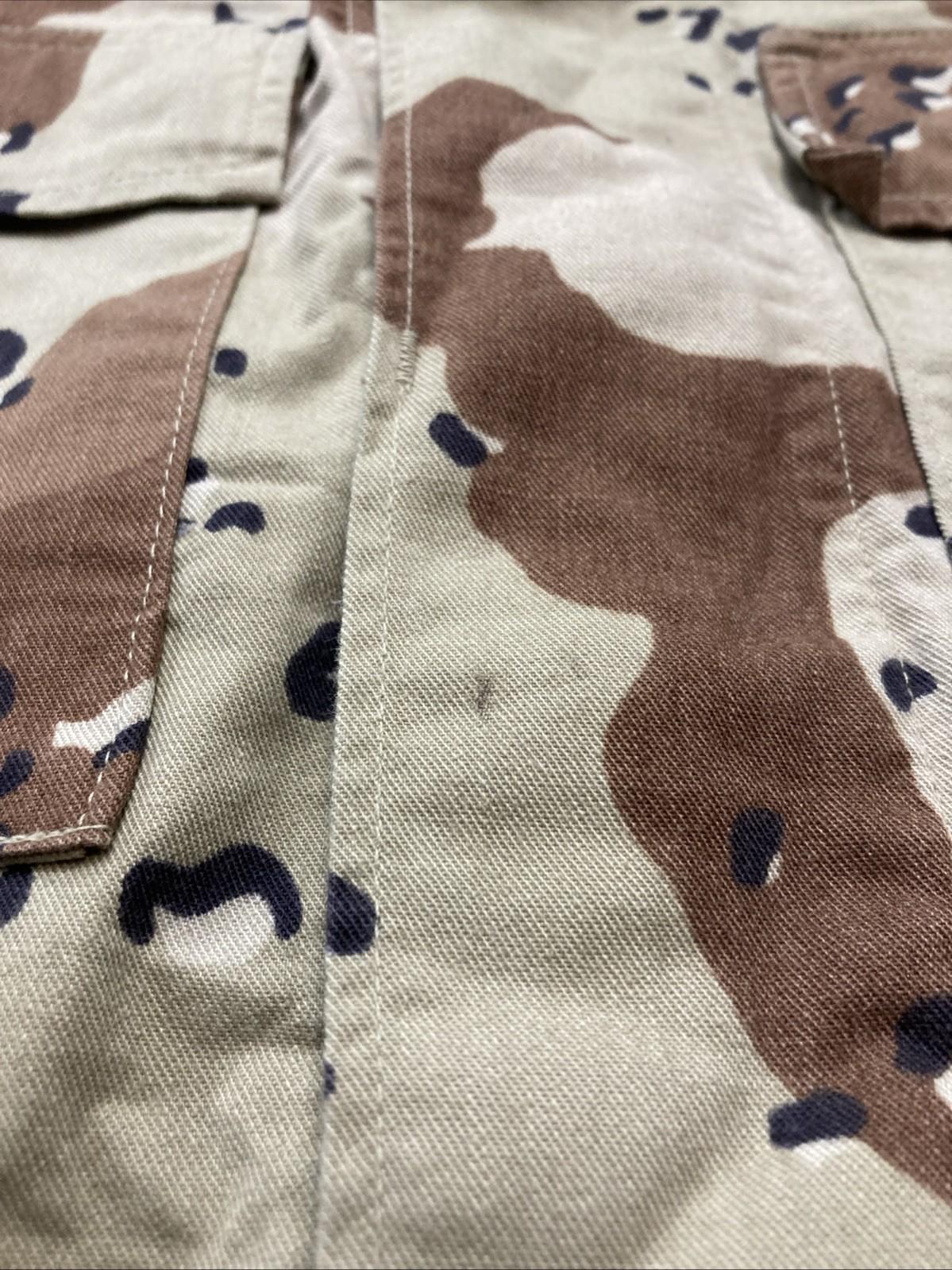 USGI Chocolate Chip Top Uniform 6 Color Desert Small Regular Desert Storm Surpls