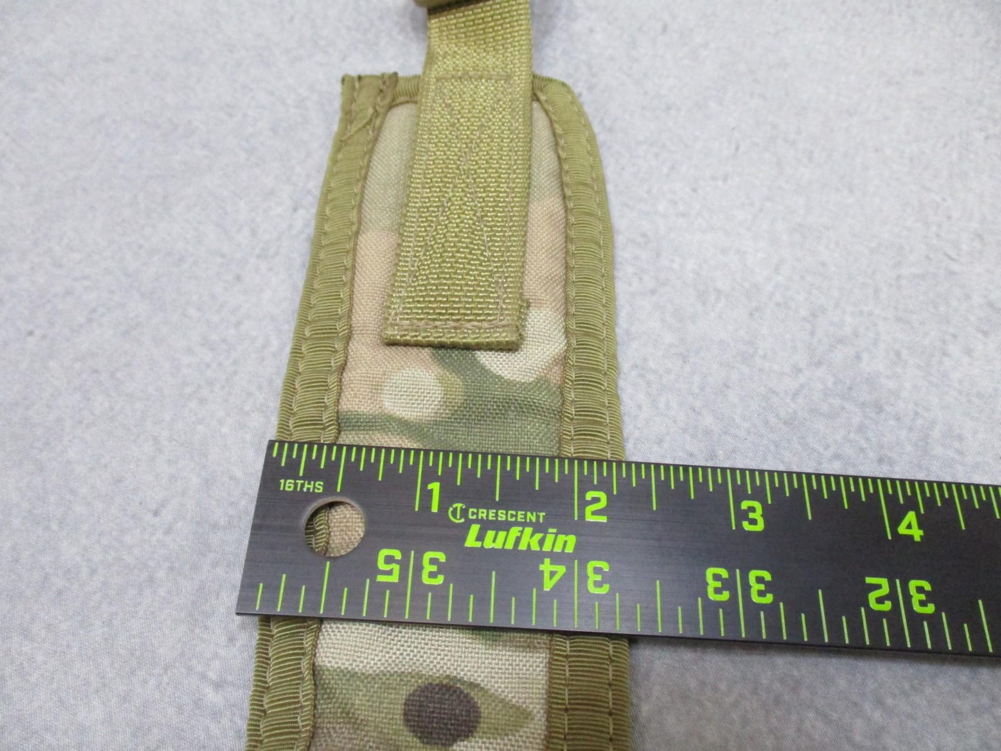 Tactical Low Profile Shoulder Harness MultiCam Padded Adjustable MOLLE Straps