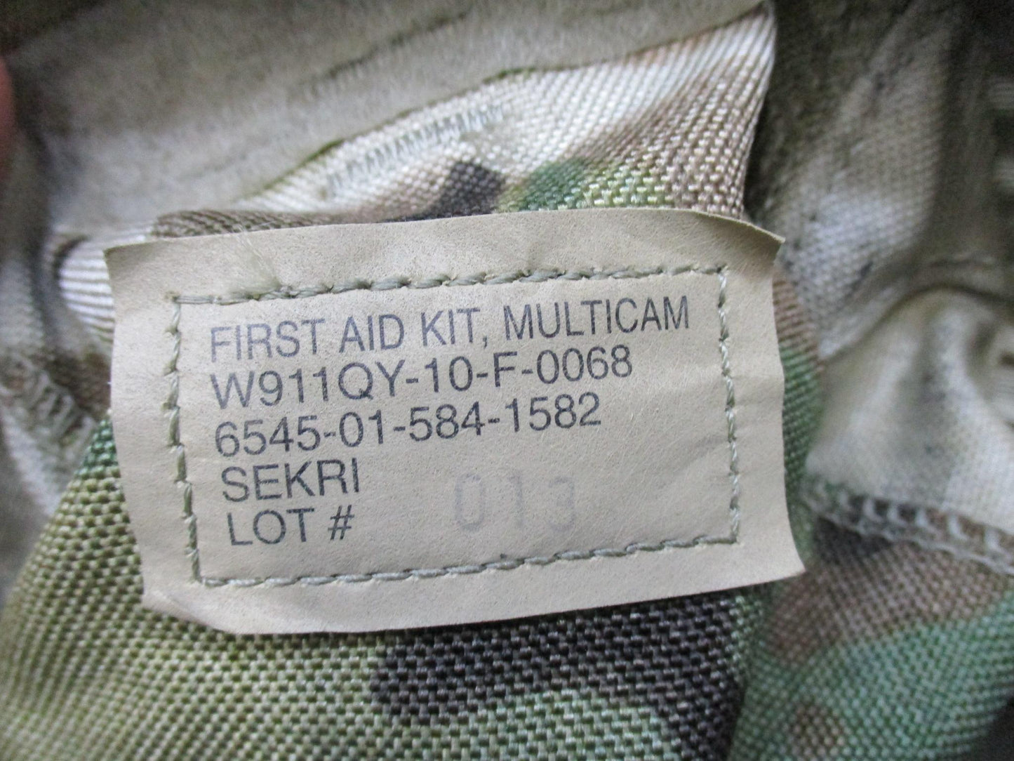 NAR Multicam IFAK Kit Medical Pouch Tourniquet Gauze EXPIRED ITEMS