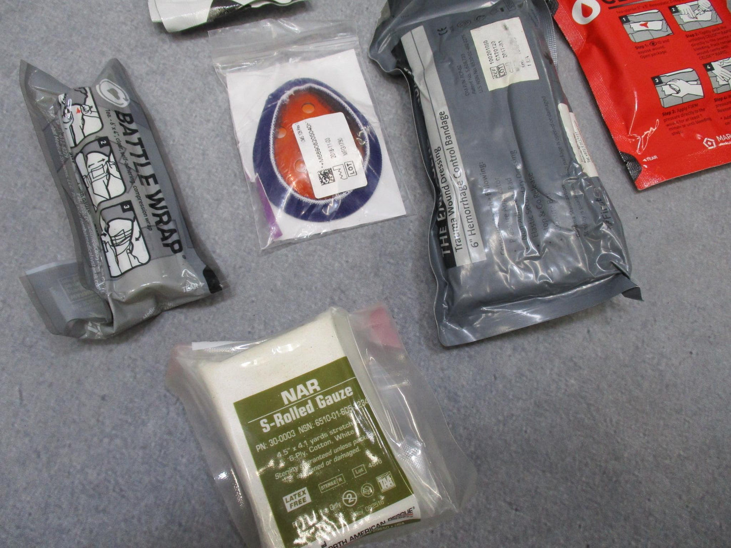 NAR Multicam IFAK Kit Medical Pouch Tourniquet Gauze EXPIRED ITEMS