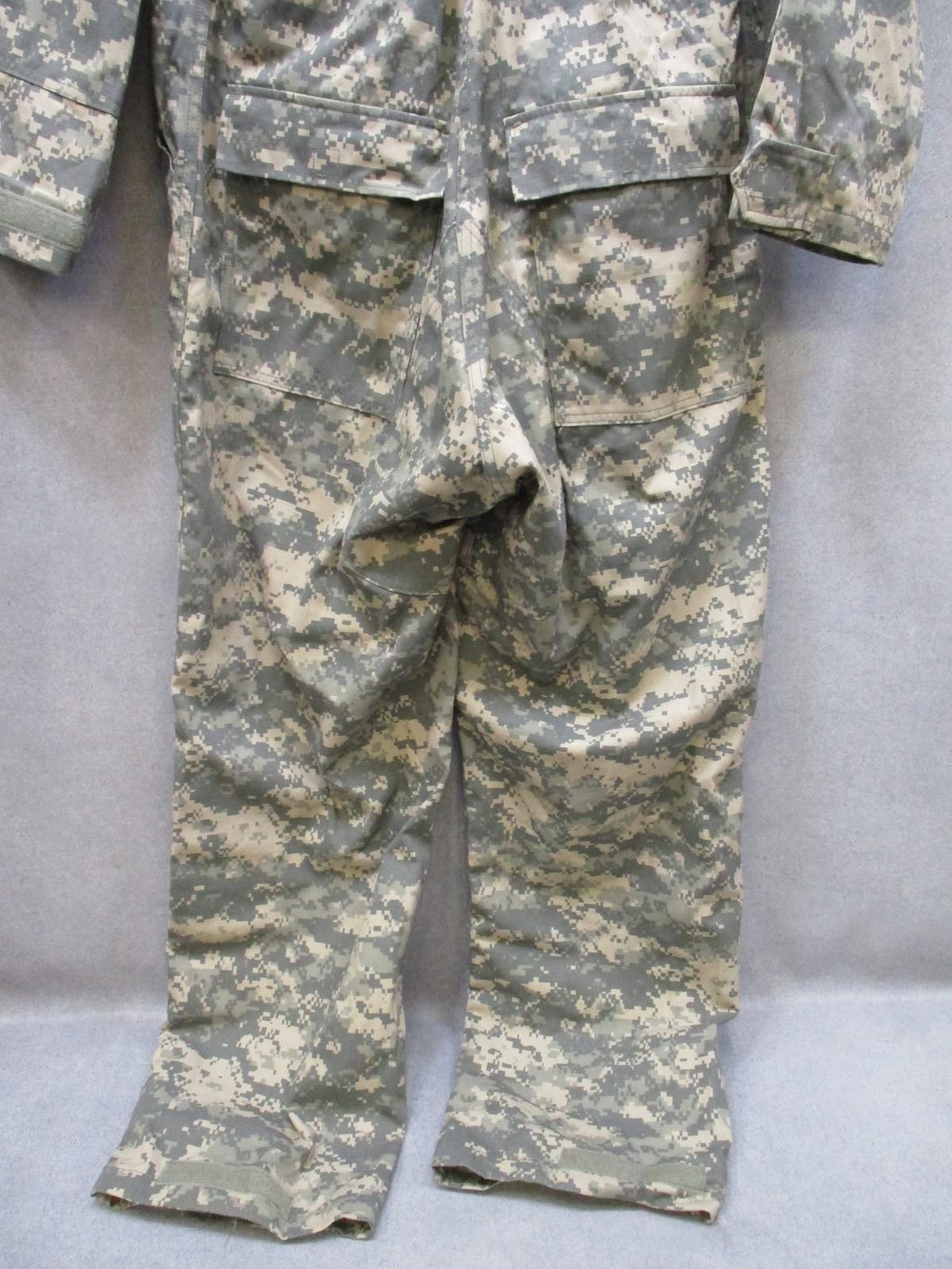 Army ACU US Military Coveralls Mechanics Medium Universal Camo Print Type III