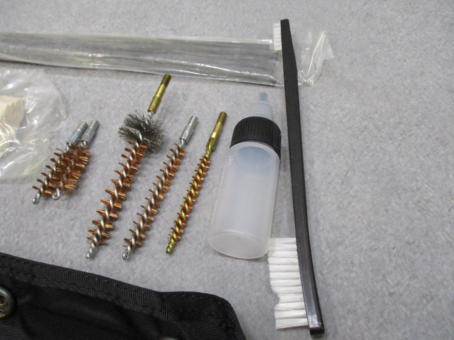 5.56 / .223 Rifle Cleaning Kit Complete w/ Case NOS Military Style Black Pouch