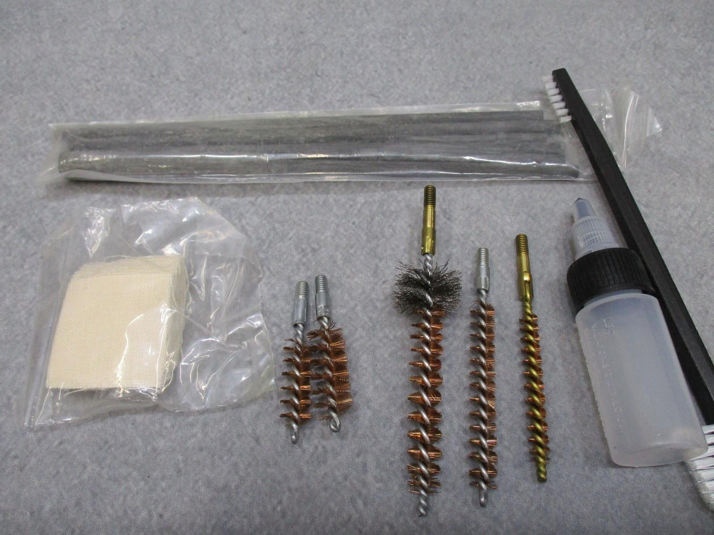 5.56 / .223 Rifle Cleaning Kit Complete w/ Case NOS Military Style Black Pouch