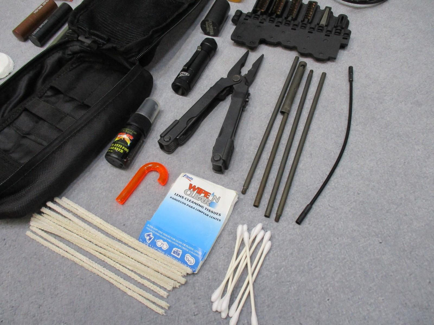 USGI OTIS Rifle Cleaning Kit Universal Multi-Caliber  w/ Gerber MP600 Tool/Light