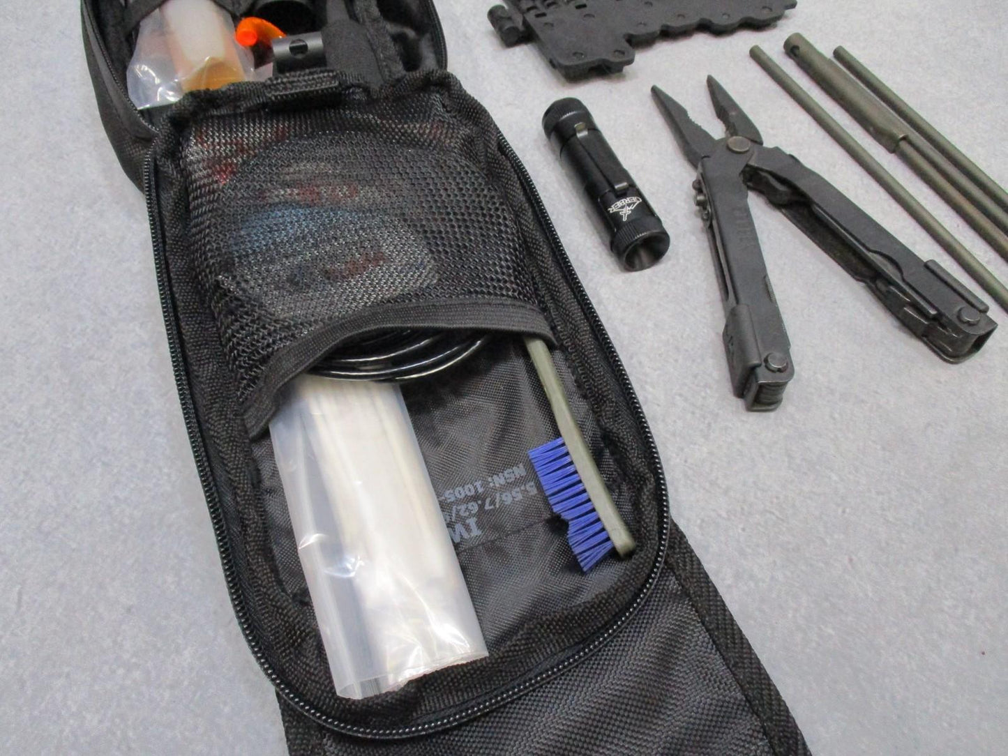 USGI OTIS Rifle Cleaning Kit Universal Multi-Caliber  w/ Gerber MP600 Tool/Light