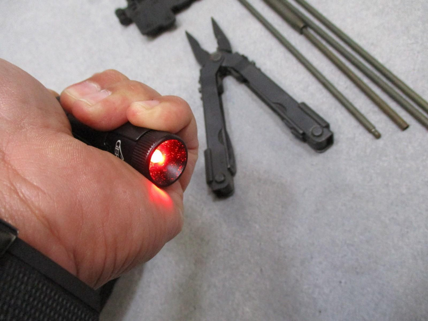 USGI OTIS Rifle Cleaning Kit Universal Multi-Caliber  w/ Gerber MP600 Tool/Light