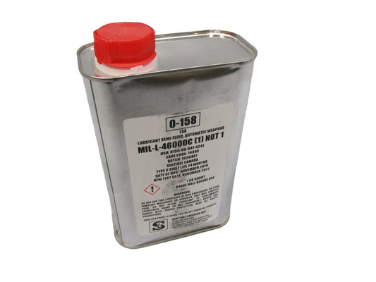 USGI LSA Weapon Lubricant MIL-L-46000C 1 Qt Sentinel NSN 9150-00-687-4241 /0-158
