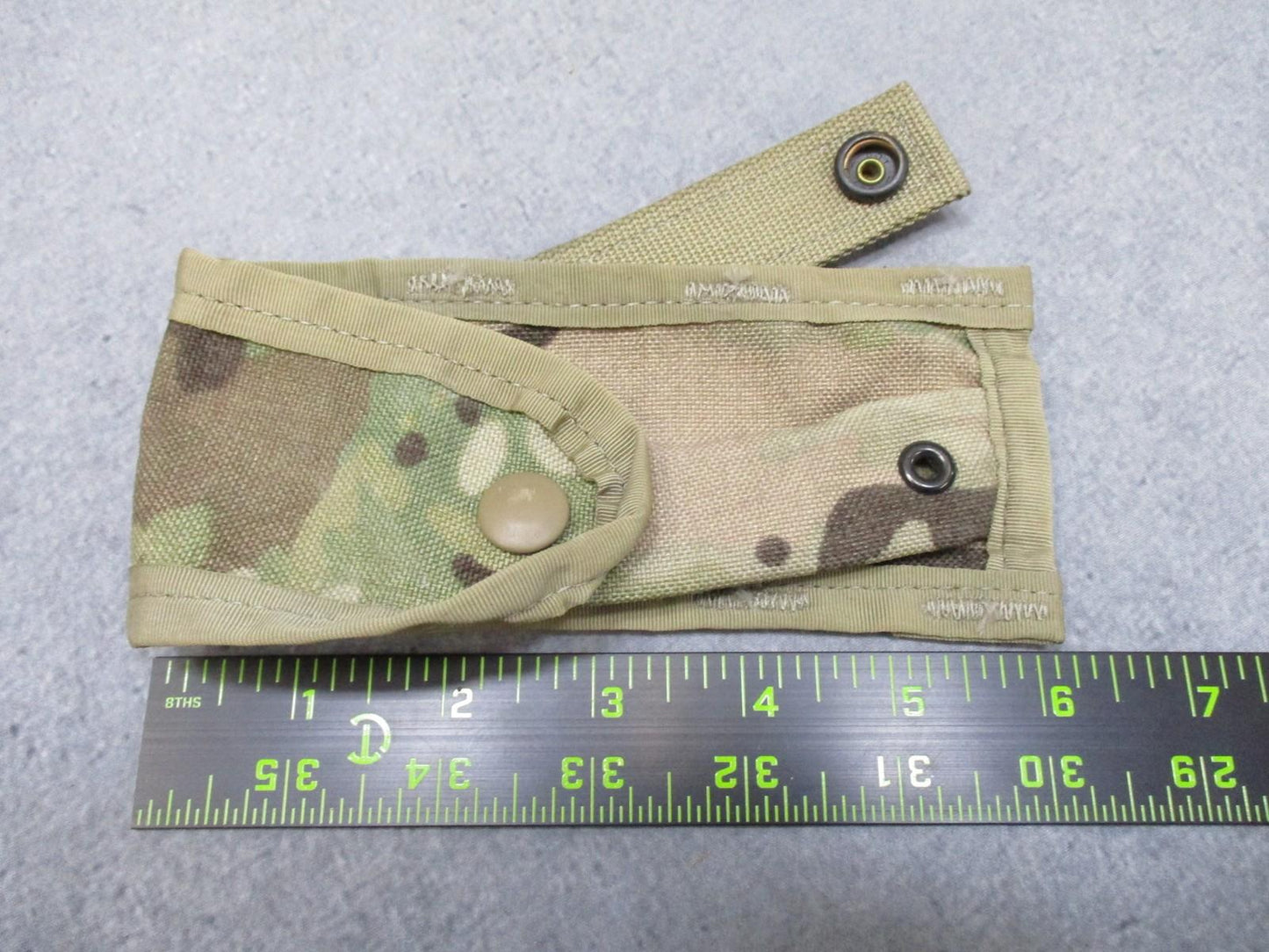 2x MOLLE II 9mm Single Magazine Pouch Tactical Duty Gear MultiCam Used VG