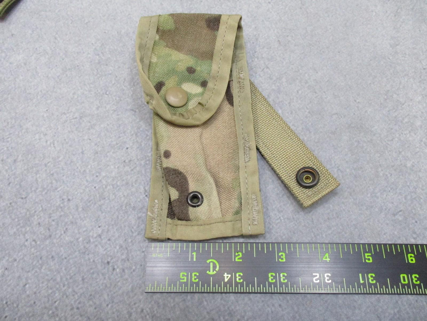 2x MOLLE II 9mm Single Magazine Pouch Tactical Duty Gear MultiCam Used VG