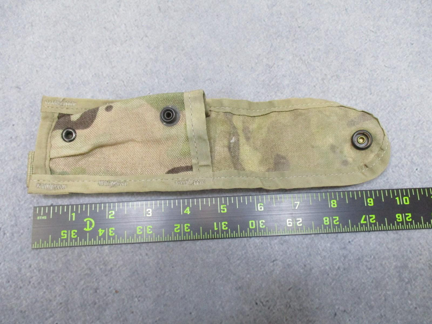 2x MOLLE II 9mm Single Magazine Pouch Tactical Duty Gear MultiCam Used VG