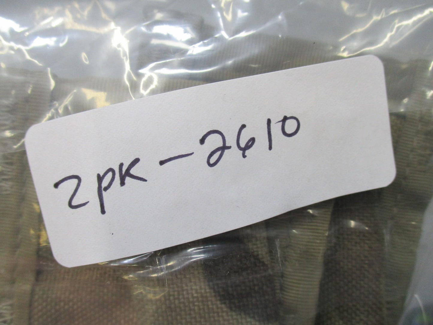 2x MOLLE II 9mm Single Magazine Pouch Tactical Duty Gear MultiCam Used VG