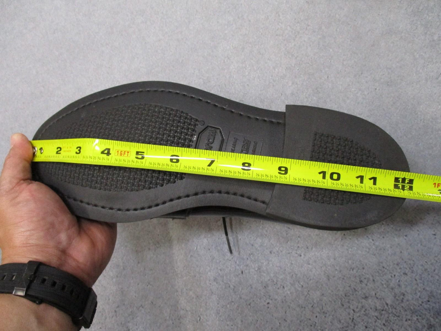 Military Bates Mens Uniform Oxford Dress Shoes Black Patent Leather Size 9D