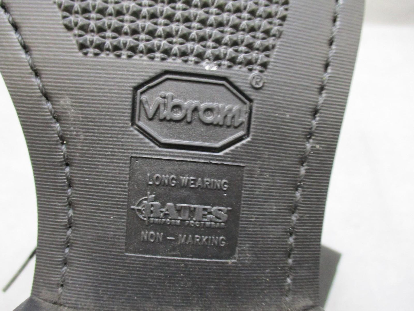 Military Bates Mens Uniform Oxford Dress Shoes Black Patent Leather Size 9D