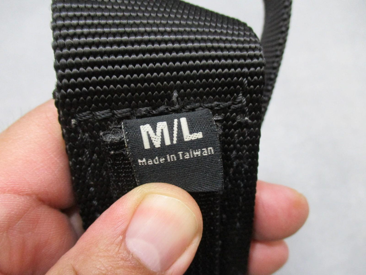 Condor Rigger's Belt M/L Black Nylon D-Ring Tactical Duty Gear Used
