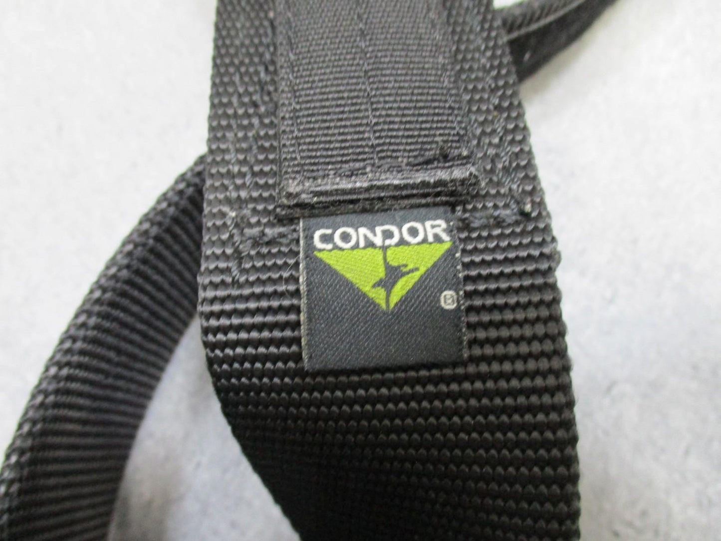 Condor Rigger's Belt M/L Black Nylon D-Ring Tactical Duty Gear Used
