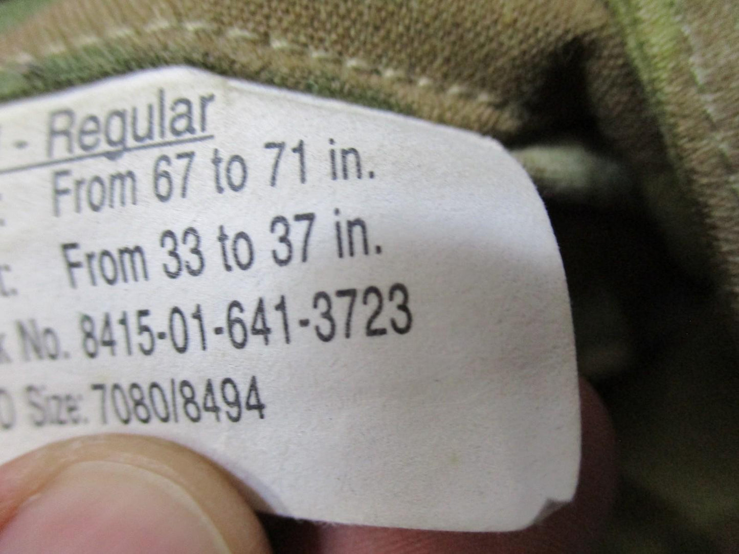 USGI Aviation Scorpion W2 Combat Shirt Top Small Regular Army Aircrew Coat