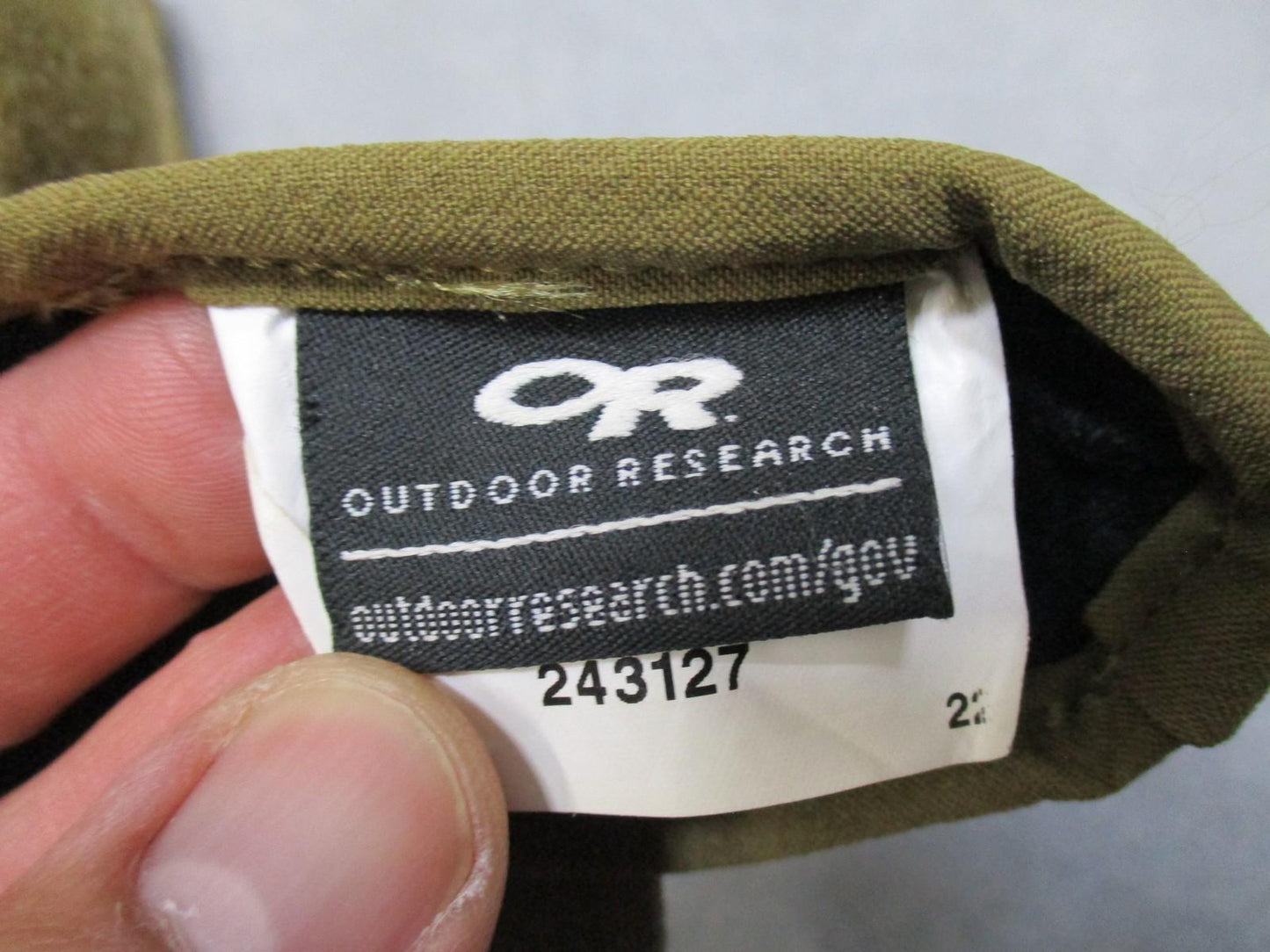 Outdoor Research Convoy Gloves Gore-Tex Leather Palm Size S Men's Used