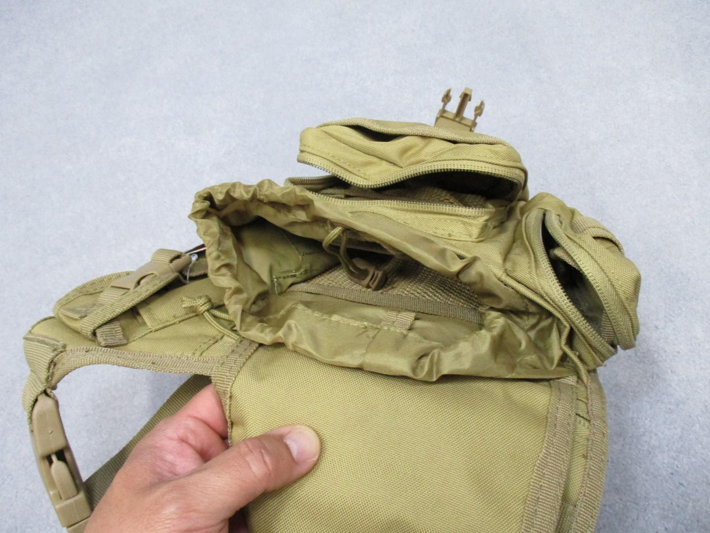 Red Rock Outdoor Gear Sidekick Sling Bag Tactical Tan Ambidextrous Strap CCW