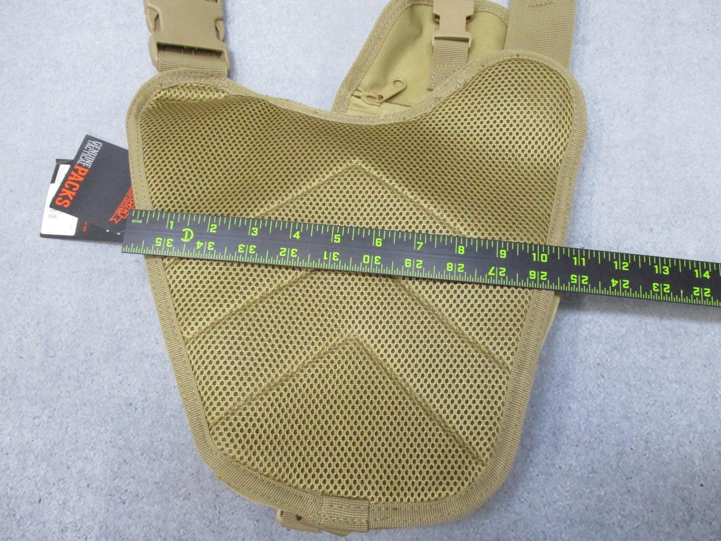 Red Rock Outdoor Gear Sidekick Sling Bag Tactical Tan Ambidextrous Strap CCW