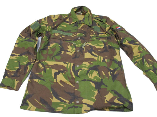 Dutch Army DPM Camo Field Shirt Jacket KL Seyntex Large Long Military