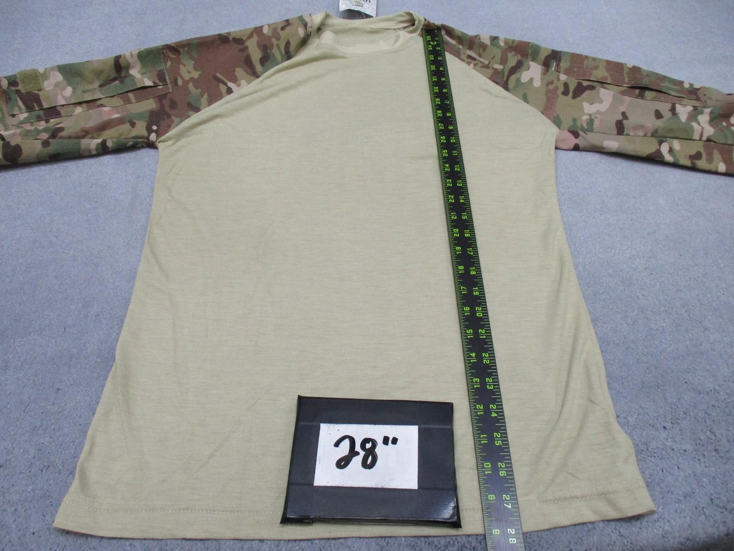 Fortifame Combat Shirt Crew Neck Long Sleeve MultiCam FR Size Small