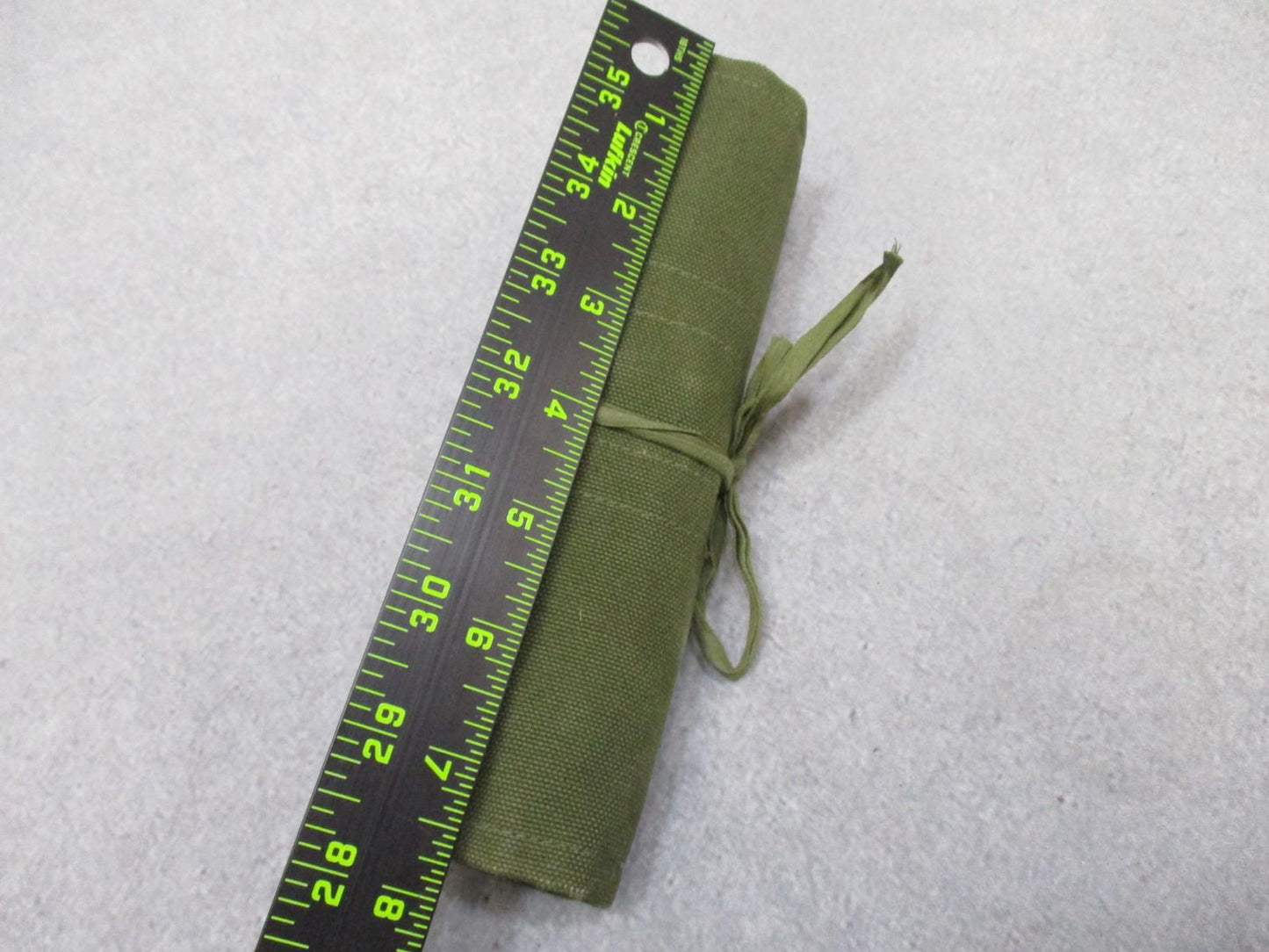 Vintage Surgical Instrument Roll Kit w/ Scalpel Scissors Forceps - Germany/USA