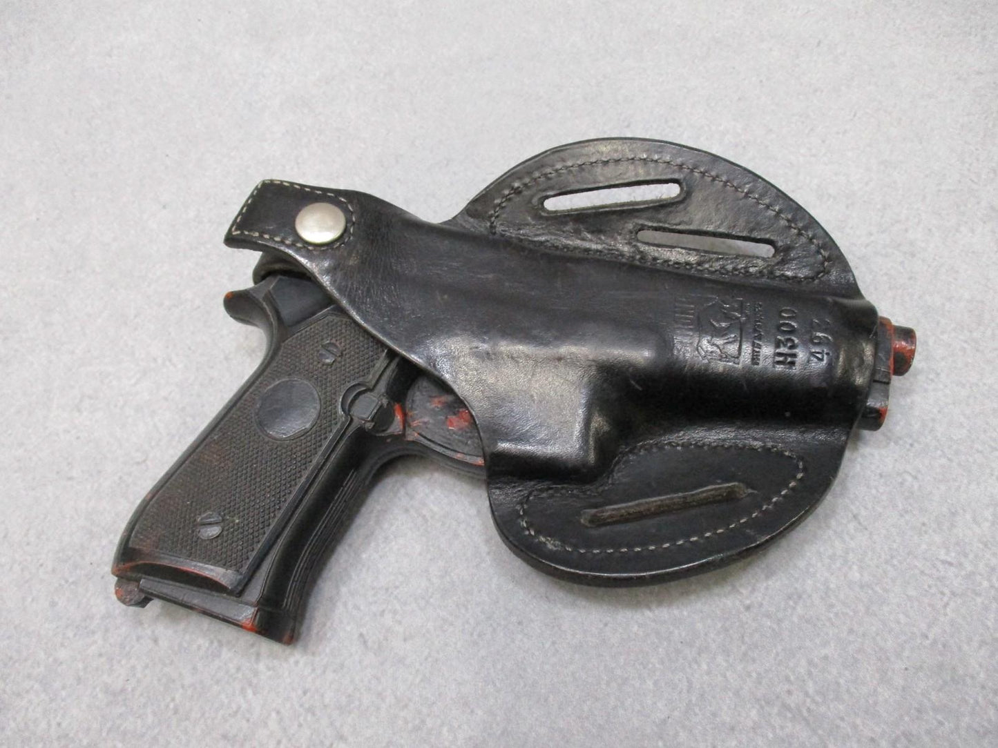 Strong Leather H300 Holster LEFT Beretta 92 M9 Taurus 92 Pancake