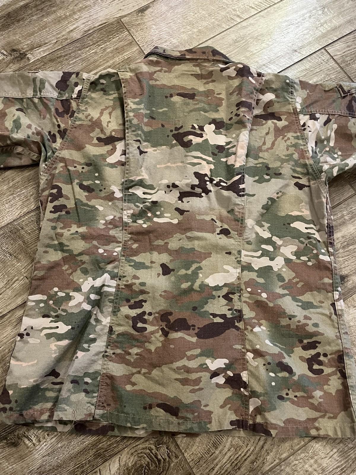 US Army Combat Uniform Jacket Flame Resistant OCP Scorpion Female Size 39-Long