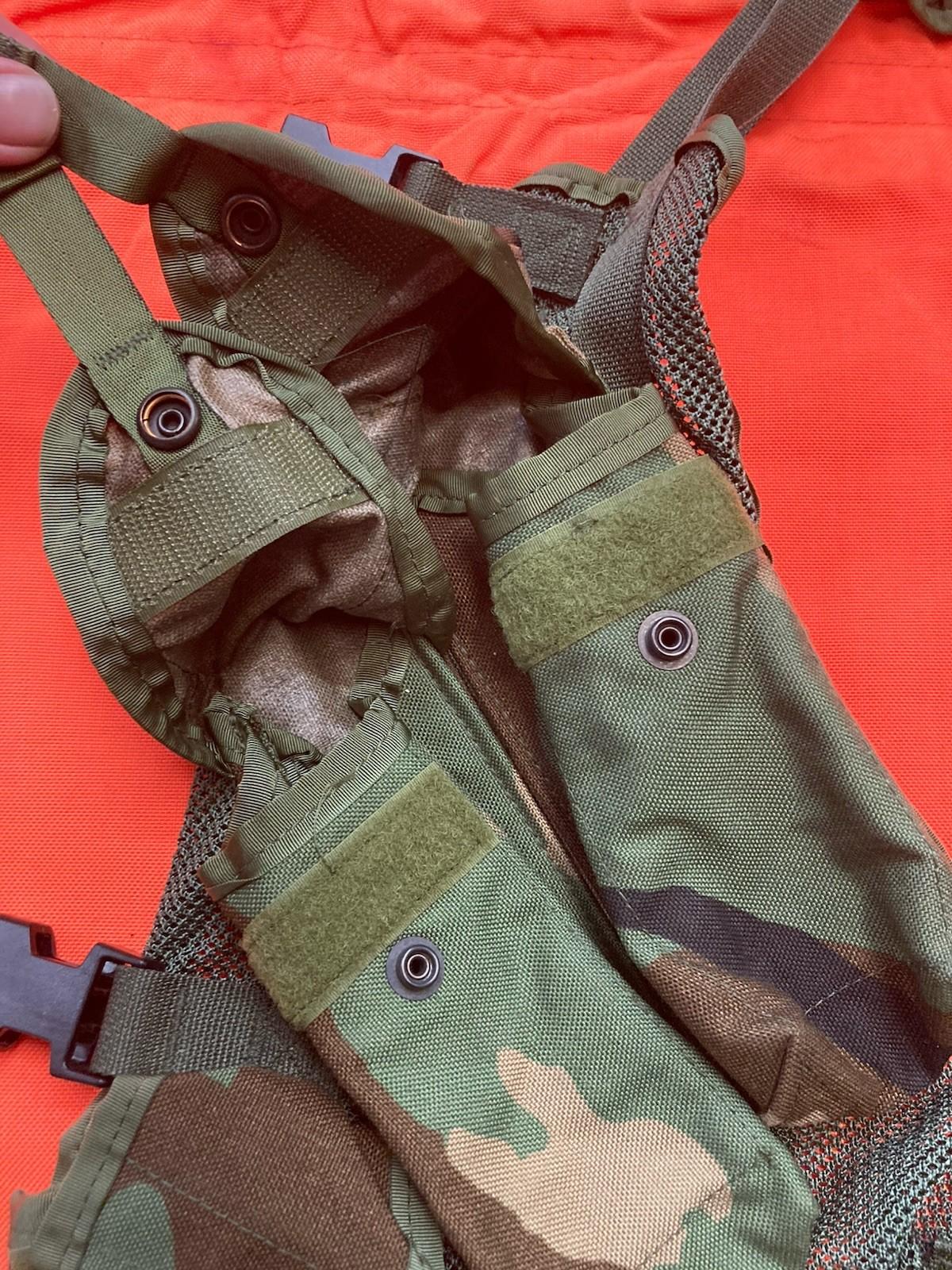 USGI LBV 88 Vest Woodland Tactical Gear M81 Patrol Rig