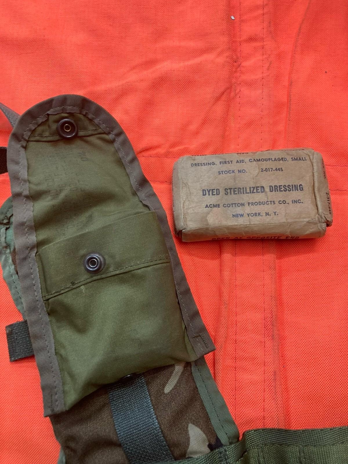 USGI LBV 88 Vest Woodland Tactical Gear M81 Patrol Rig